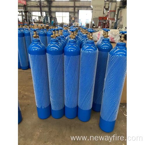 Blue 60 litre oxygen cylinder